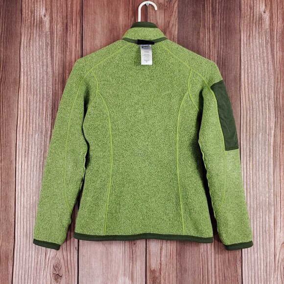 Patagonia Womens Size XS Better Sweater 1/4 Zip Pullover Green 25616 - Picture 8 of 14